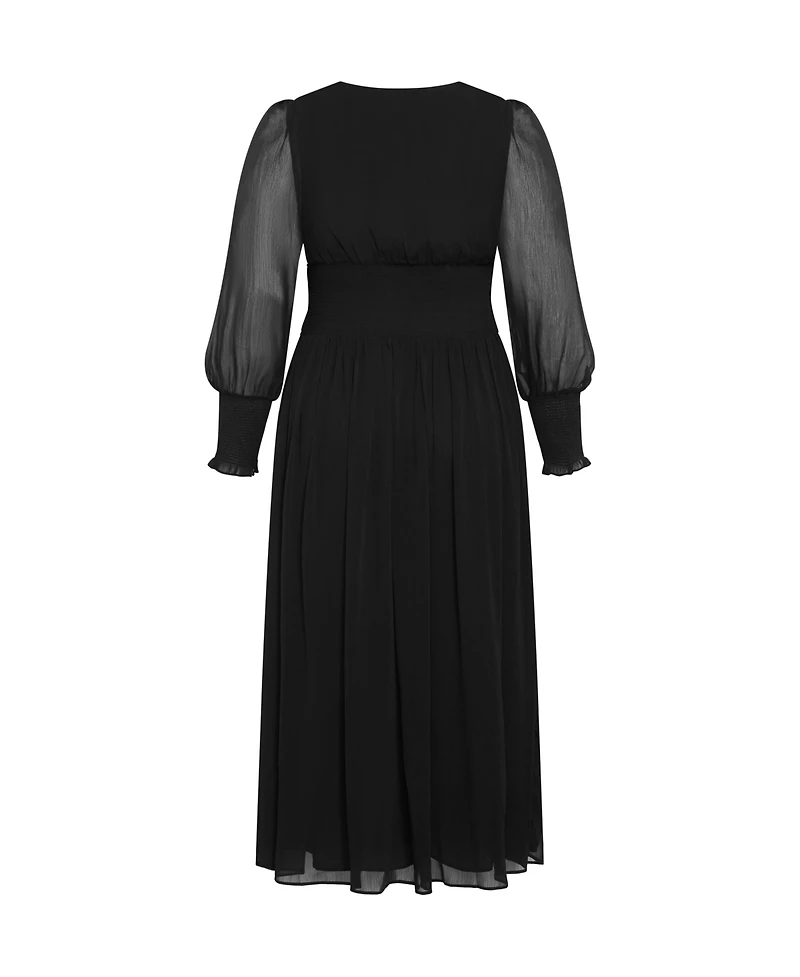 City Chic Plus Selena Maxi Dress
