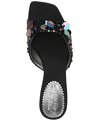 Circus Ny by Sam Edelman Juliana Sequin Mid-Heel Dress Sandals