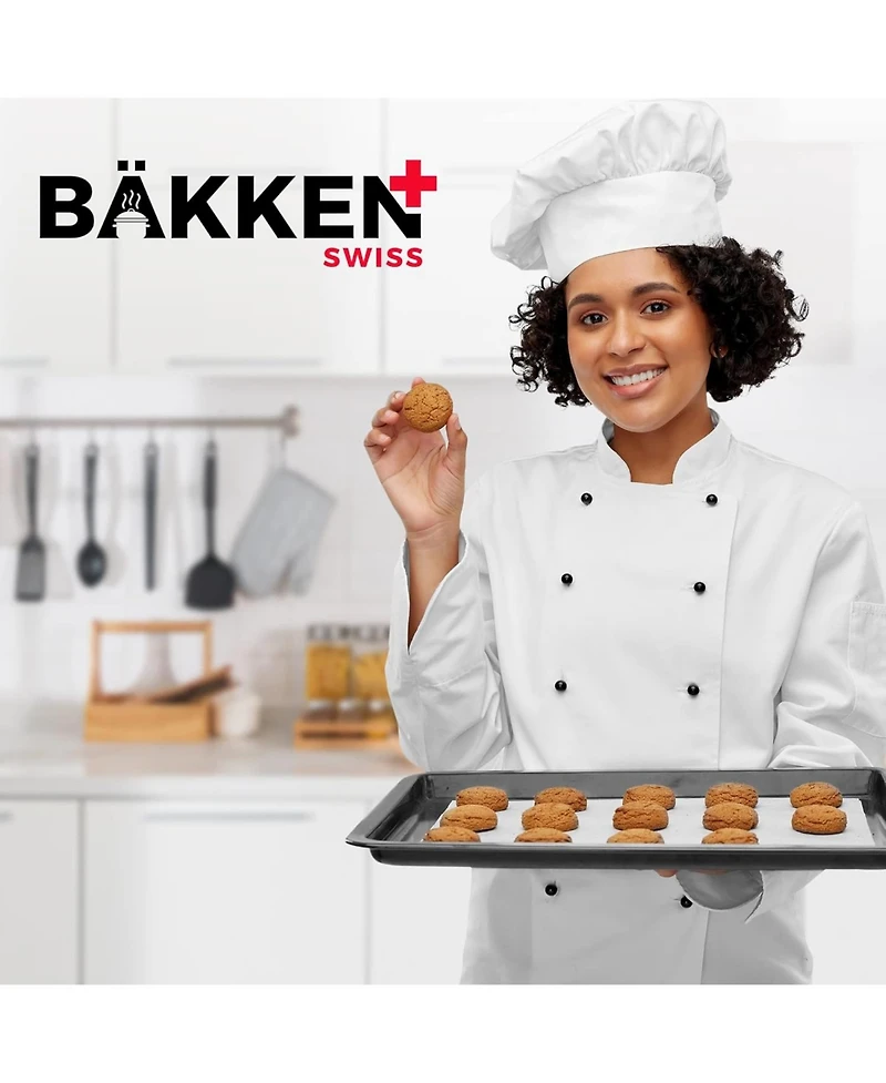 Baking Set – 10 Piece – Deluxe Non Stick Black Coating Inside and Outside – Carbon Steel Bakeware Set – Pfoa Pfos and Ptfe