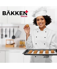 Baking Set – 10 Piece – Deluxe Non Stick Black Coating Inside and Outside – Carbon Steel Bakeware Set – Pfoa Pfos and Ptfe