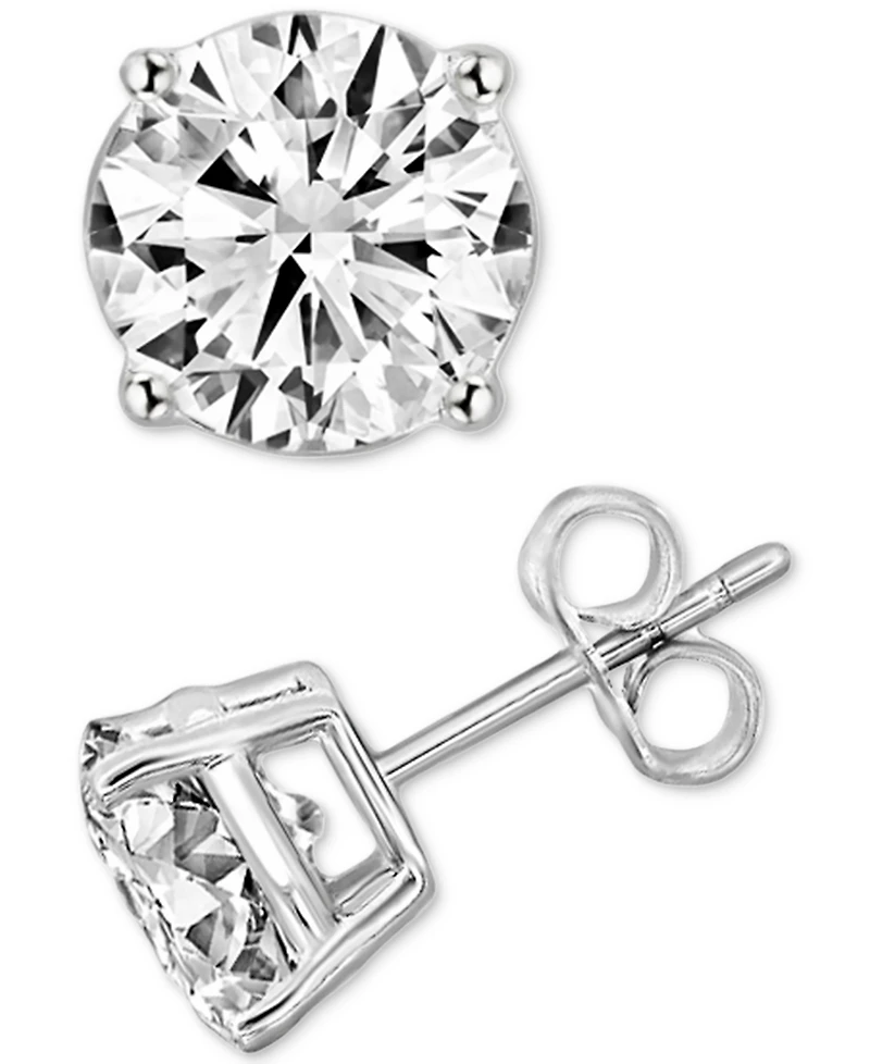 Igi Certified Diamond Stud Earrings (3 ct. t.w.) in 14K White Gold