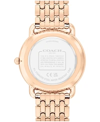 Coach Women's Elliot Rose Gold Tone Stainless Steel Bracelet Watch, 36mm