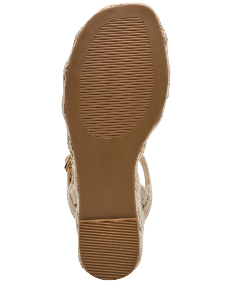 Steve Madden Women's Pinky Platform Rope Wedge Sandals