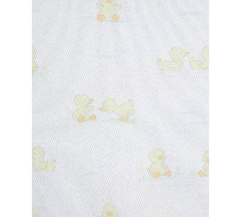 Little Me Baby 2-Pk. Ducks Cotton Footed Coveralls