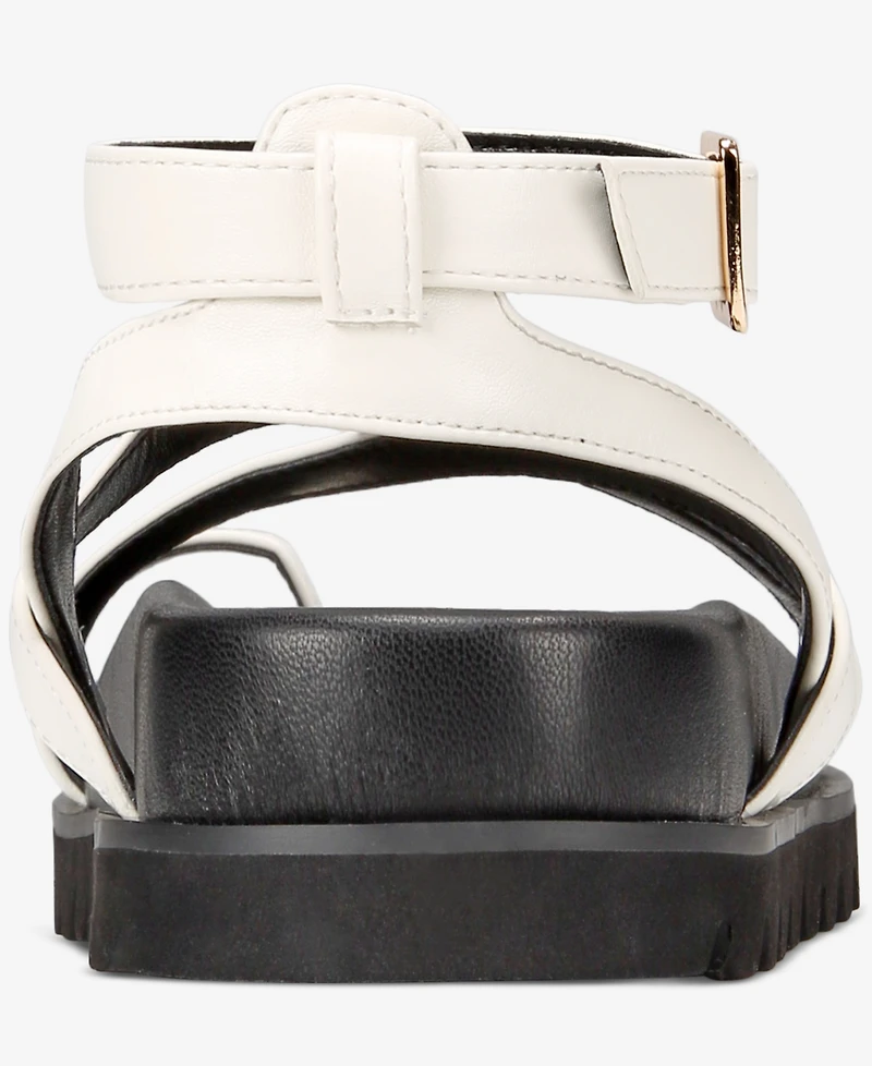 Smash Shoes Women's Ava Sport Flat Sandals - Extended Sizes Available