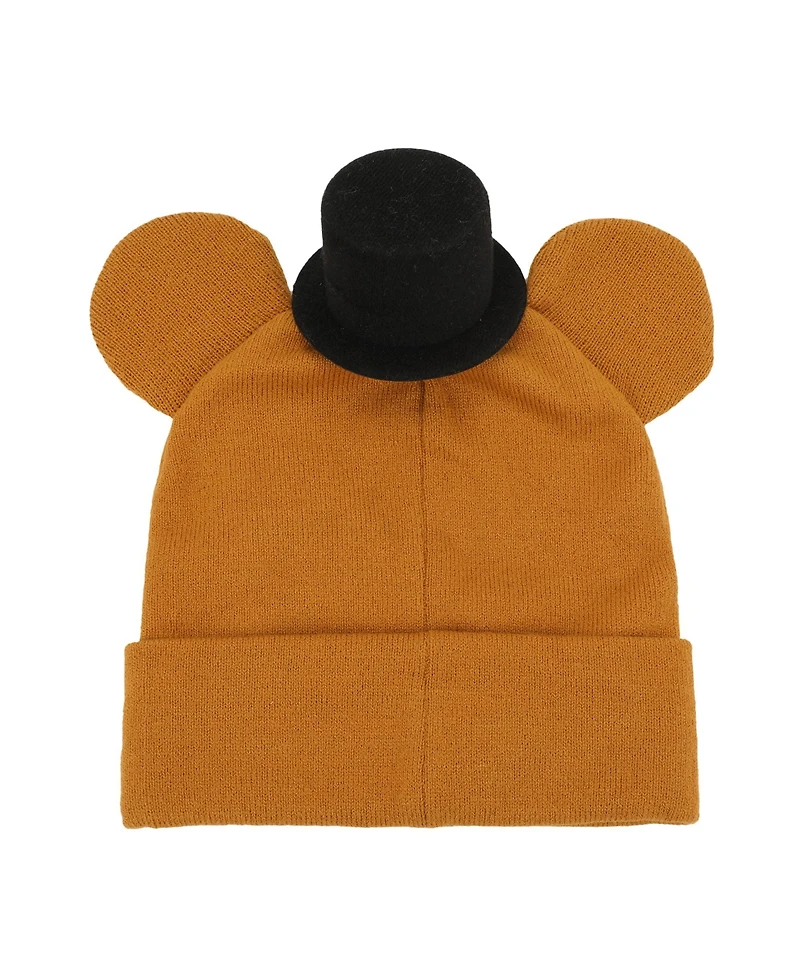 Five Nights At Freddy'S Boys Freddy Fazbear Youth Brown Cuffless Beanie