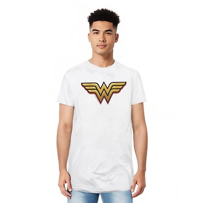 Dc Wonder Woman Men's Comics Airbrush Ww Short Sleeve Adult Tee / T-Shirt