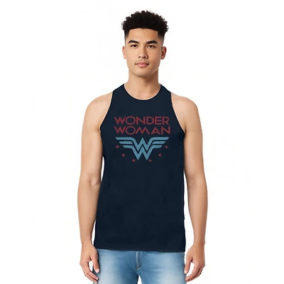 Dc Wonder Woman Men's Comics Stars Adult Tank Top