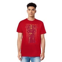 Supergirl Mens Ready Set Short Sleeve Adult Tee / T-Shirt
