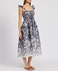 En Saison Women's Sydney Floral-Print Midi Dress