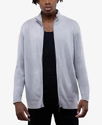 Spring Mercer Mens Full Zip Mock Neck Sweater