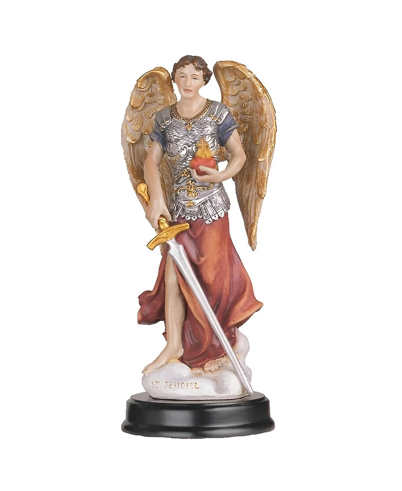 Fc Design "2-pc Set" 5"H Archangel Jehudiel Statue Saint Jegudiel The Angel of Work Holy Figurine Statue Ornament Home Room Office Decor and Perfect I