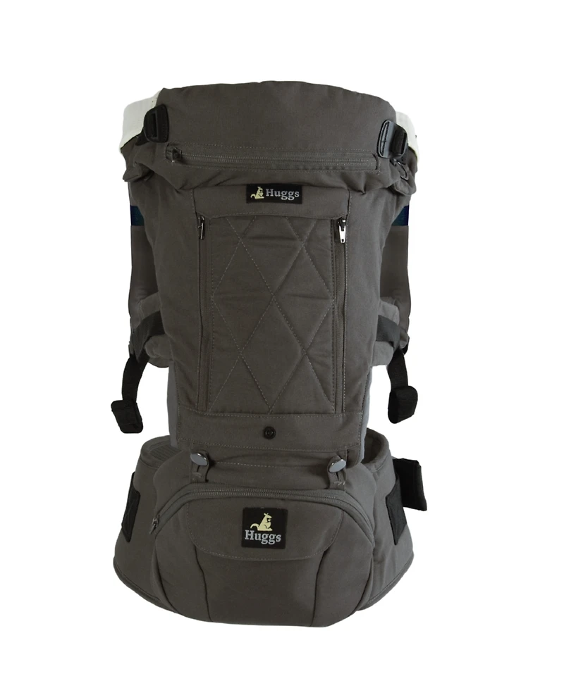Abiie Huggs Hip Seat Baby Carrier With Patented Hipbelt