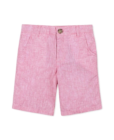 Hope & Henry Toddler Boys Heirloom Linen Blend Short
