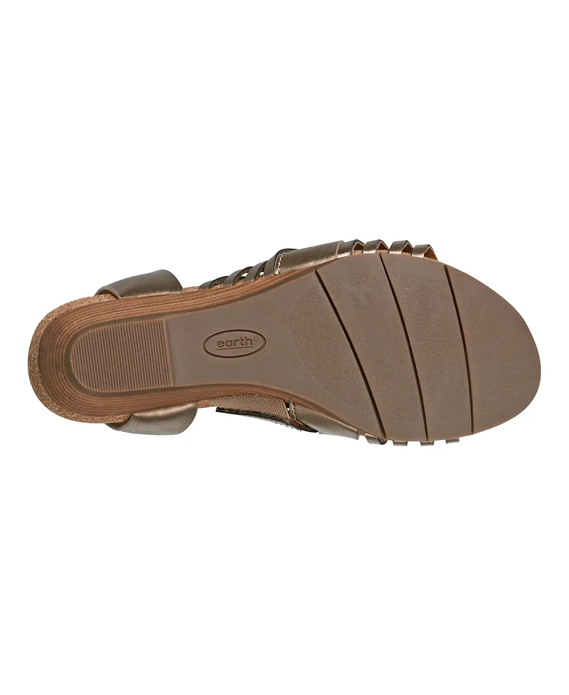 Earth Women's Hattie Fisherman Wedge Sandals