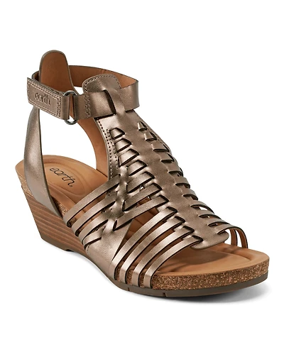 Earth Women's Hattie Fisherman Wedge Sandals