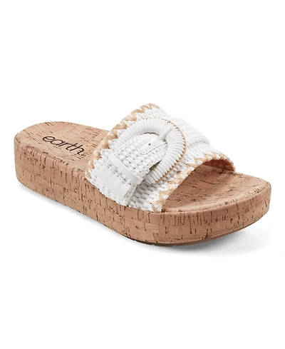 Earth Women's Samsy Platform Slide Sandals