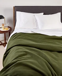 Arch Studio Waffle Cotton Blanket, Full/Queen, Exclusively at Macy's