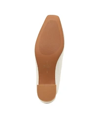 Linea Paolo Giselle | Croco Embossed Leather Mules