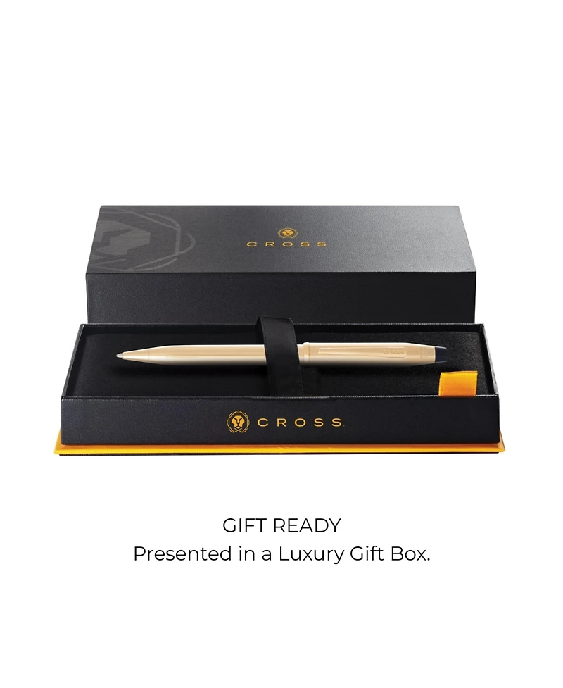 A. T. Cross A.t. Cross Century Ii 23KT Gold Plate with 23KT Gold-Plated Appointments Ballpoint Pen