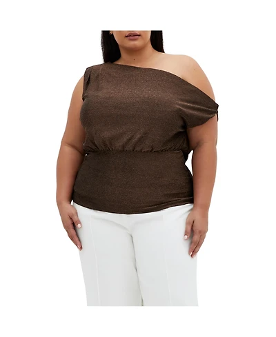 Plus Paloma Shimmer Top