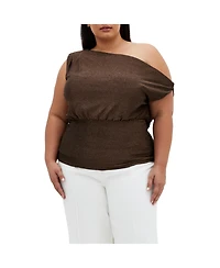 Plus Paloma Shimmer Top