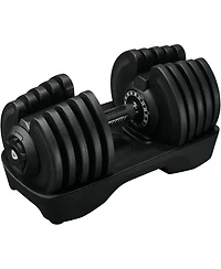 LifePro Single Adjustable Dumbbell – 4lb to 90lb Weight Range, Compact Design for Home Gym, Versatile Fitness Equipment