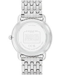 Coach Women's Elliot Silver Tone Stainless Steel Bracelet Watch, 36mm
