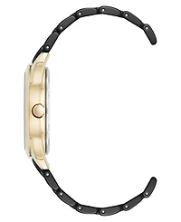 Anne Klein Women's Quartz Ceramic Oval Diamond Dial Watch