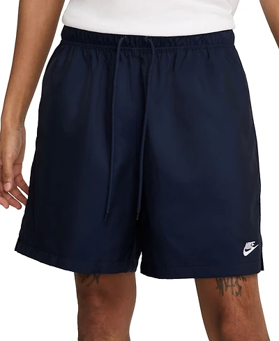Nike Men's Club Flow Relaxed-Fit 6" Drawstring Shorts