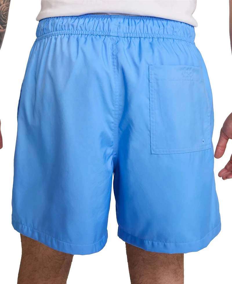 Nike Men's Club Flow Relaxed-Fit 6" Drawstring Shorts