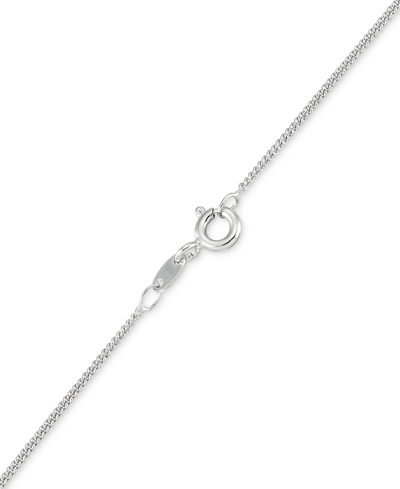 Macy's Synthetic Turquoise & Marcasite Round Pendant Necklace in Sterling Silver
