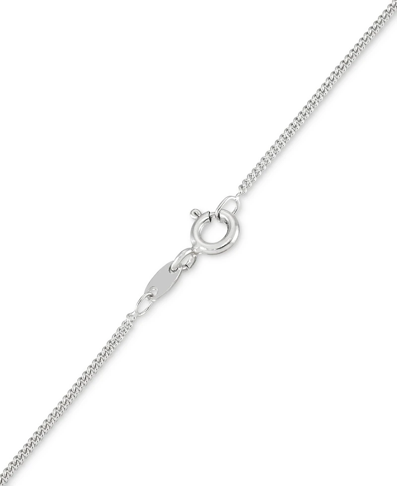 Macy's Agate (10-1/2 ct. t.w.) & Marcasite (1/10 Pendant 18" Necklace Sterling Silver