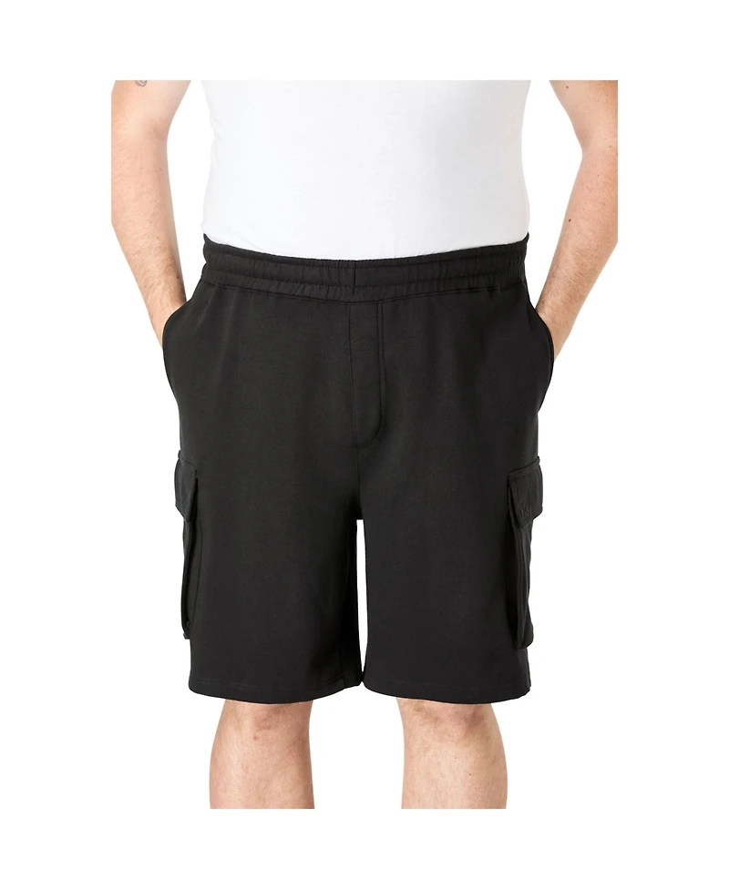 KingSize Big & Tall 10" Fleece Cargo Shorts