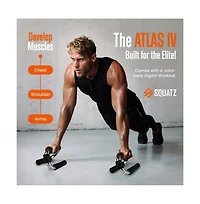 Squatz Adjustable Pull-Up and S-Type Push-Up Bars for Strength Training