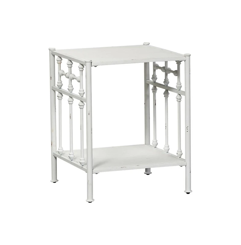 Open Night Stand - Antique White