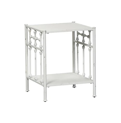 Open Night Stand - Antique White