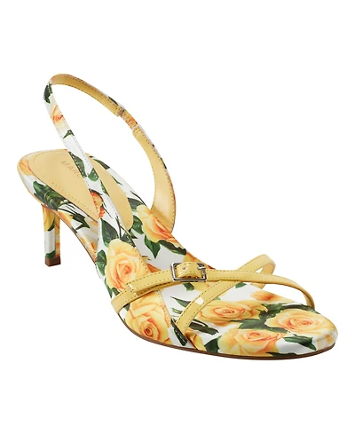 Marc Fisher Women's Feren Strappy Slingback Stiletto Sandals