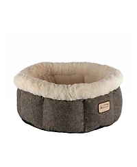 Armarkat Cozy Cat Bed in Beige and Gray C105HHS/Mb