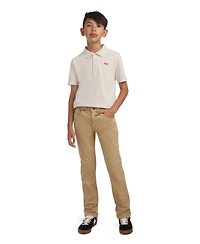 Levi's Big Boys 511 Slim Fit 5-Pocket Sueded Pants