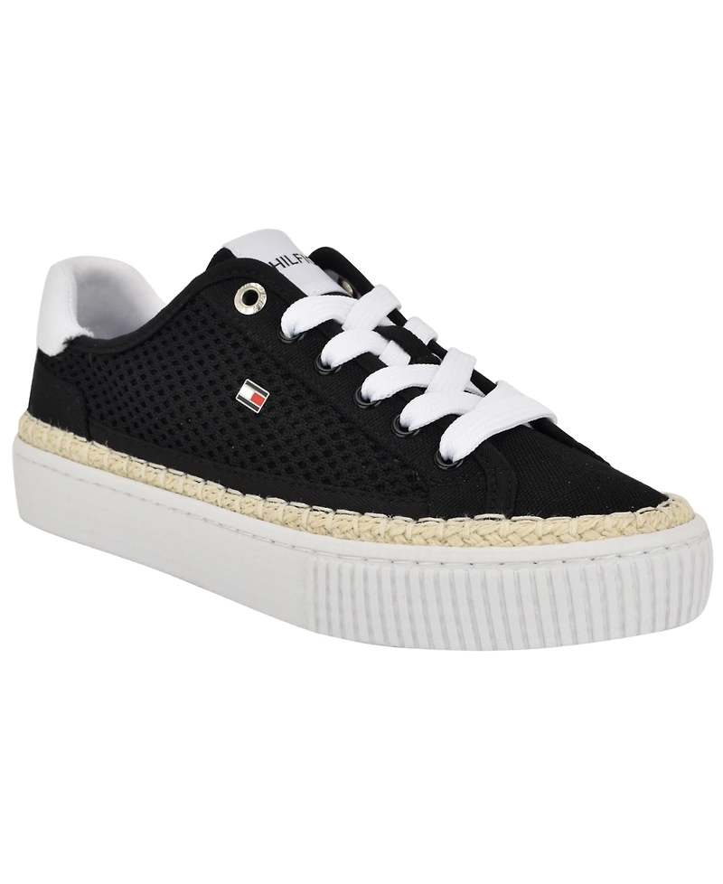 Tommy Hilfiger Women's Chirley Mesh Espadrille Platform Sneakers