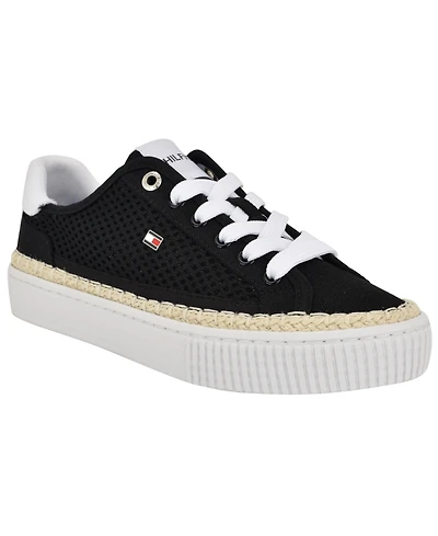 Tommy Hilfiger Women's Chirley Mesh Espadrille Platform Sneakers