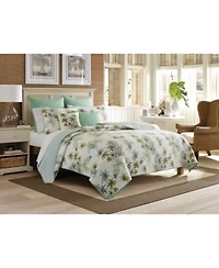 Tommy Bahama Home Serenity Palms Cotton Reversible Quilts