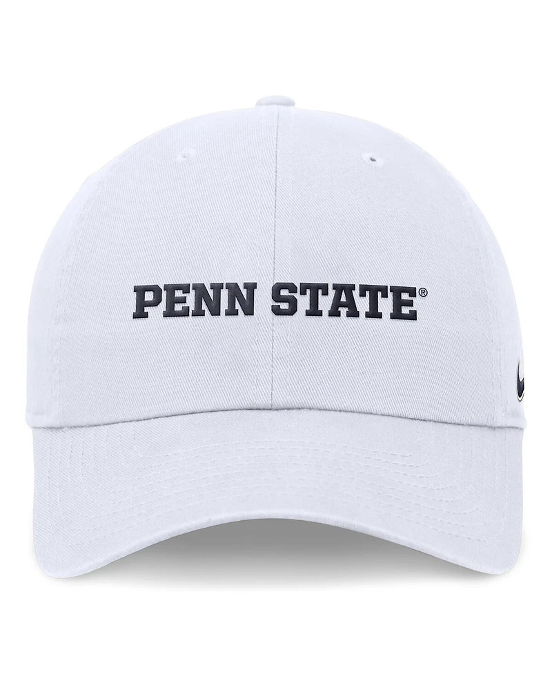 Nike Men's White Penn State Nittany Lions 2024 On-Field Club Adjustable Hat
