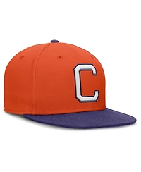 Nike Men's Orange/Purple Clemson Tigers Two-Tone Primetime Performance Fitted Hat