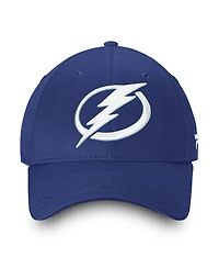 Fanatics Men's Blue Tampa Bay Lightning Core Adjustable Hat