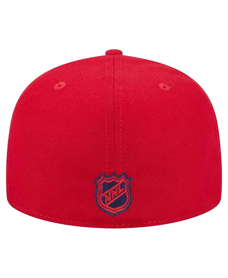 New Era Men's Red Washington Capitals Core 59FIFTY Fitted Hat