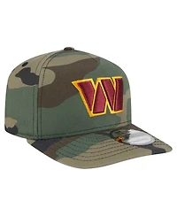 New Era Men's Camo Washington Commanders Woodsy 9FIFTY Snapback Hat