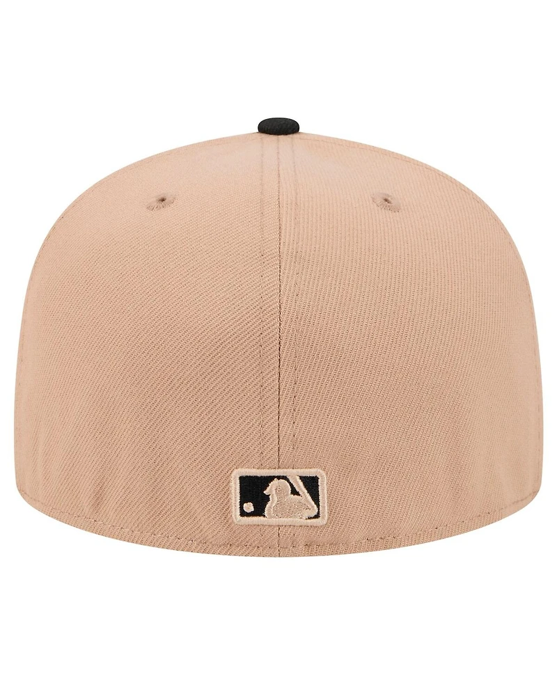 New Era Men's Khaki San Francisco Giants 59FIFTY Fitted Hat
