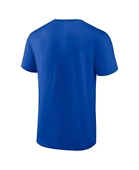 Fanatics Men's Royal Kentucky Wildcats Fundamentals Stripe and Block T-Shirt